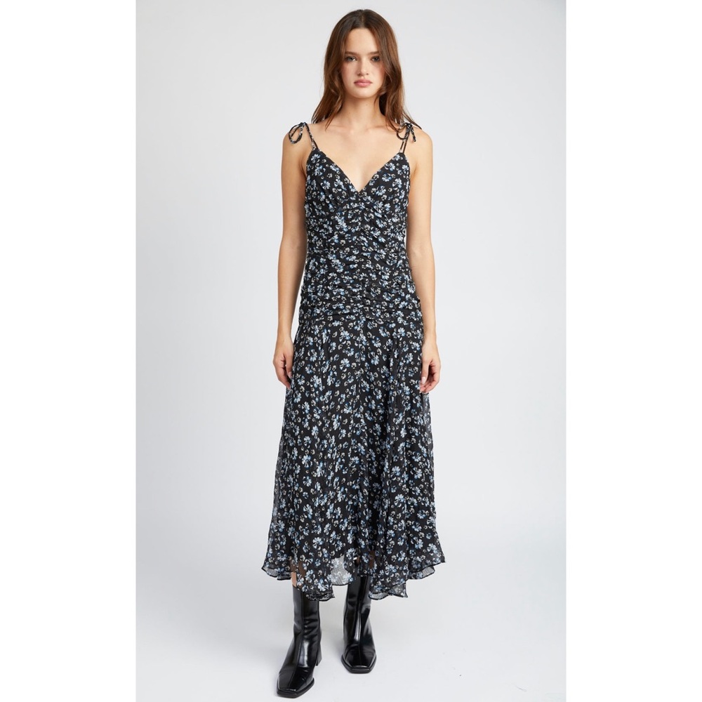 EMORY PARK MIRIAM Y2K FLORAL MIDI DRESS ❤️NEW IN STORES❤️